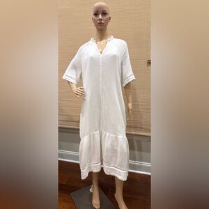 Chico's White Midi Dress